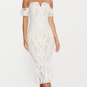 White Lace Bodycon